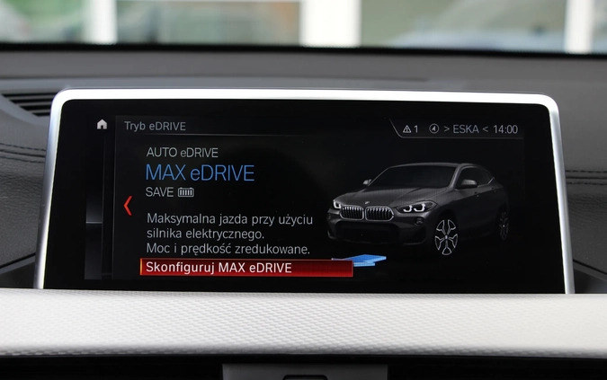 BMW X2 cena 149900 przebieg: 76992, rok produkcji 2020 z Czarna Woda małe 631